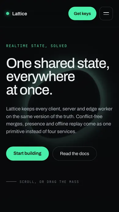 Lattice. Produto para programadores · Reino Unido